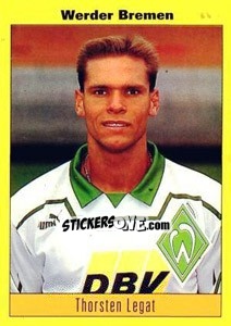 Cromo Thorsten Legat - German Football Bundesliga 1993-1994 n. 11 - Panini