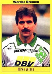 Cromo Mirko Votava - German Football Bundesliga 1993-1994 - Panini