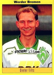 Sticker Dieter Eilts - German Football Bundesliga 1993-1994 - Panini