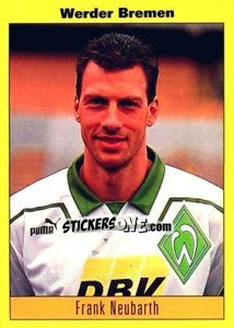 Sticker Frank Neubarth - German Football Bundesliga 1993-1994 - Panini