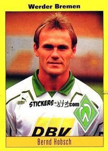 Sticker Dieter Hobsch - German Football Bundesliga 1993-1994 - Panini