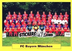 Sticker Mannschaft - German Football Bundesliga 1993-1994 - Panini