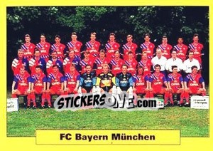 Sticker Mannschaft - German Football Bundesliga 1993-1994 n. 21 - Panini