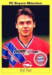 Cromo Olaf Thon - German Football Bundesliga 1993-1994 - Panini