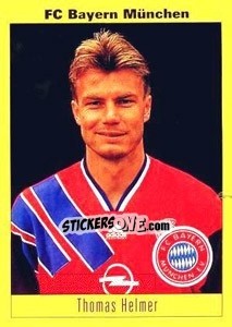 Sticker Thomas Helmer - German Football Bundesliga 1993-1994 - Panini
