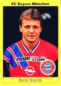 Cromo Marcel Witeczek - German Football Bundesliga 1993-1994 n. 35 - Panini