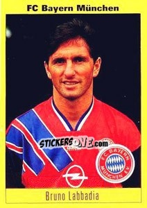 Sticker Bruno Labbadia - German Football Bundesliga 1993-1994 n. 36 - Panini