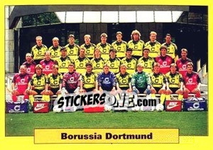Sticker Mannschaft - German Football Bundesliga 1993-1994 n. 39 - Panini