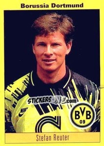 Sticker Stefan Reuter - German Football Bundesliga 1993-1994 n. 44 - Panini