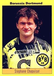 Sticker Stephane Chapuisat - German Football Bundesliga 1993-1994 n. 55 - Panini