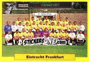 Sticker Mannschaft - German Football Bundesliga 1993-1994 n. 57 - Panini