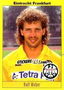 Sticker Ralf Weber - German Football Bundesliga 1993-1994 - Panini