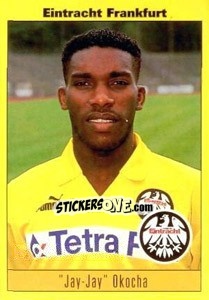 Figurina Jay-Jay Okocha - German Football Bundesliga 1993-1994 - Panini