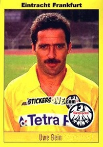 Sticker Uwe Bein - German Football Bundesliga 1993-1994 - Panini