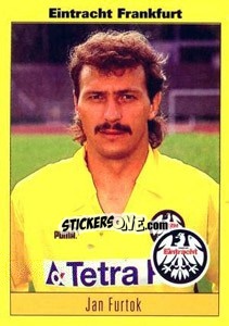 Sticker Jan Furtok - German Football Bundesliga 1993-1994 - Panini