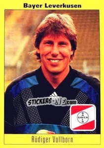 Figurina Rüdiger Vollborn - German Football Bundesliga 1993-1994 n. 72 - Panini
