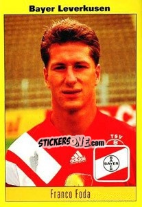 Sticker Franco Foda - German Football Bundesliga 1993-1994 n. 73 - Panini
