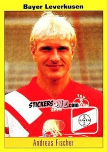 Cromo Andreas Fischer - German Football Bundesliga 1993-1994 - Panini