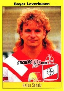 Cromo Heiko Scholz - German Football Bundesliga 1993-1994 - Panini