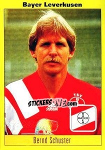 Sticker Bernd Schuster - German Football Bundesliga 1993-1994 n. 80 - Panini