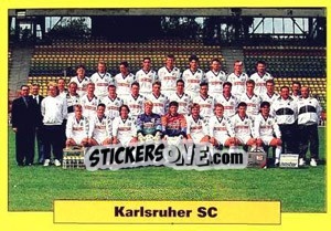 Sticker Mannschaft - German Football Bundesliga 1993-1994 - Panini