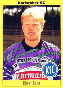 Sticker Oliver Kahn - German Football Bundesliga 1993-1994 - Panini
