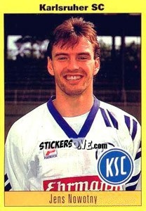 Sticker Jens Nowotny - German Football Bundesliga 1993-1994 n. 86 - Panini