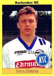 Sticker Valerij Schmarow - German Football Bundesliga 1993-1994 n. 90 - Panini