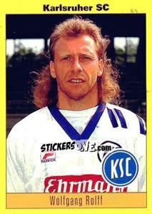 Sticker Wolfgang Rolff - German Football Bundesliga 1993-1994 n. 91 - Panini