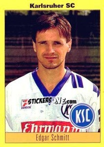 Sticker Edgar Schmitt - German Football Bundesliga 1993-1994 - Panini