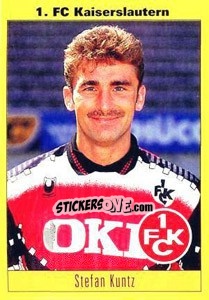 Sticker Stefan Kuntz - German Football Bundesliga 1993-1994 n. 107 - Panini