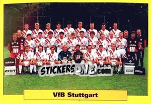 Sticker Mannschaft - German Football Bundesliga 1993-1994 - Panini