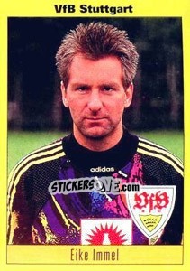 Sticker Eike Immel - German Football Bundesliga 1993-1994 n. 111 - Panini
