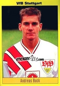 Cromo Andreas Buck - German Football Bundesliga 1993-1994 - Panini