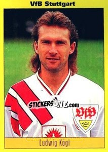 Sticker Ludwig Kögl - German Football Bundesliga 1993-1994 - Panini