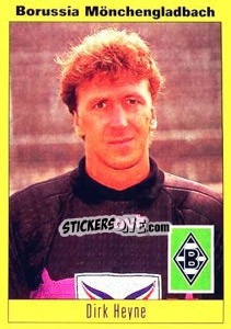 Sticker Dirk Heyne - German Football Bundesliga 1993-1994 - Panini