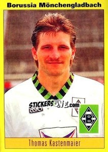 Sticker Thomas Kastenmaier - German Football Bundesliga 1993-1994 - Panini