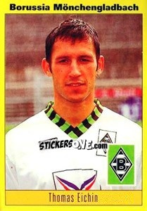 Sticker Thomas Eichin - German Football Bundesliga 1993-1994 - Panini