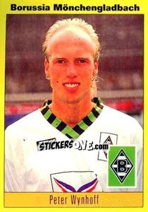 Sticker Peter Wynhoff - German Football Bundesliga 1993-1994 - Panini