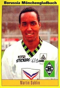Sticker Martin Dahlin - German Football Bundesliga 1993-1994 - Panini