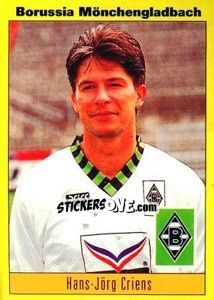 Sticker Hans-Jörg Criens - German Football Bundesliga 1993-1994 n. 134 - Panini