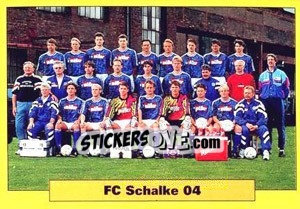 Cromo Mannschaft - German Football Bundesliga 1993-1994 - Panini