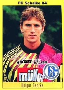 Cromo Holger Gehrke - German Football Bundesliga 1993-1994 n. 137 - Panini