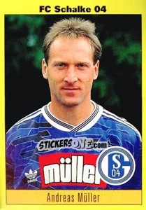 Cromo Andreas Müller - German Football Bundesliga 1993-1994 - Panini