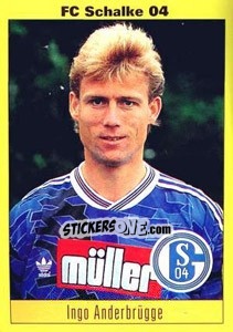 Cromo Ingo Anderbrügge - German Football Bundesliga 1993-1994 - Panini