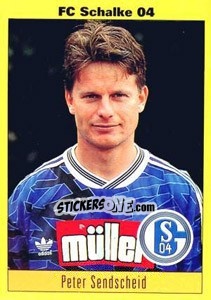 Sticker Peter Sendscheid - German Football Bundesliga 1993-1994 - Panini