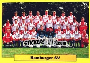 Sticker Mannschaft - German Football Bundesliga 1993-1994 - Panini