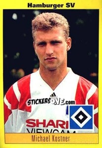 Sticker Michael Kostner - German Football Bundesliga 1993-1994 - Panini