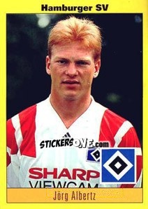 Sticker Jörg Albertz - German Football Bundesliga 1993-1994 - Panini