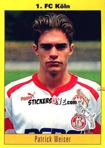 Sticker Patrick Weiser - German Football Bundesliga 1993-1994 n. 166 - Panini